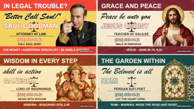 Example made with the Card templates on bettercallsaul.store